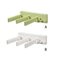 thumbnail image 3 of serony 2-in-1 Toothpaste Holder Wall Facial Tubing Cream Squeezer Self Adhesive Detachable Household Extraction Dispenser Rack Green, 3 of 8