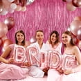 thumbnail image 2 of CJiaWei Rain Curtain Balloon Wedding Wedding Room Dress Birthday Party Background Wall Posting MultiScene Suitable For Arrangement Tassel Color Ribbon, 2 of 4