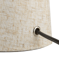 thumbnail image 5 of Bouclair Natural Linen Fabric Floor Lamp, 5 of 5