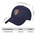 thumbnail image 5 of Chapeau Florida Panthers Ajustable Drôle Mode Casquette pour Hommes Femmes, 5 of 5