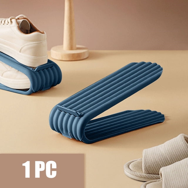 Big Savings! Adjustable Shoe Rack, Space-Saving Storage Shoe Organizer, Easy Assembly Doorstep Shoe Cabinet, Plastic Shoe Rack for Home and Entryway