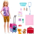 thumbnail image 4 of Barbie Animal Rescue & Recovery Playset with Blonde Doll, 2 Animal Figures & Accessories, 4 of 6