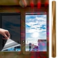 thumbnail image 4 of One-Way Reflective Window Film for Sun Blocking, Heat Control with UV Protection, Static Cling Installation Without Glue, Upgraded Kit for Office or Home Windows, 4 of 9