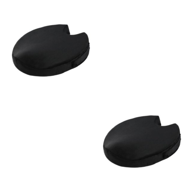 Transemion Seat Cushion - High Resilience And Wide Application Large Memory Sponge CushionChair 3Black 40*40*6cm 2Set