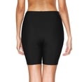 thumbnail image 3 of Charmo Short de Planche Long pour Femmes Taille Haute Bas de Maillot de Bain Uni Short de Bain, 3 of 5