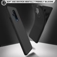 thumbnail image 3 of OnePlus 7 Pro back Case simple black Design Flexible Bumper TPU Soft Rubber Silicone Cover Phone Case for OnePlus 7 Pro, 3 of 7