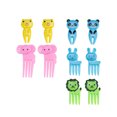 thumbnail image 3 of 10 Pieces Mini Animals Food Picks Kids Lunch Box Decor Cute Style Cartoon Reusable Toothpicks for Fruit Dessert Pastry Snacks Elephant, 3 of 9