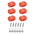 thumbnail image 2 of 6x Classical Peg Tuner Machine Head Replacement Handle Tip #1 Jade Red, 2 of 8