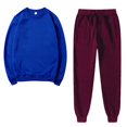 thumbnail image 1 of Besolor Ensembles 2 Pcs pour Femmes Survêtements Décontractés Chandail à Col Rond et Pantalon de Jogging Ensembles d'Entraînement Survêtements, 1 of 5