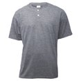 thumbnail image 1 of Soffe T-Shirt Henley à Manches Courtes avec Patte de Boutonnage pour Homme - M206, 1 of 1