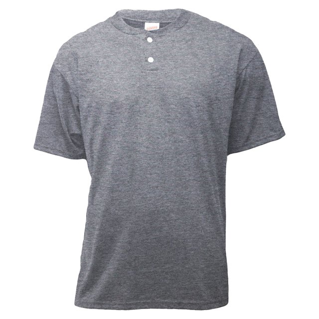 Soffe T-Shirt Henley à Manches Courtes avec Patte de Boutonnage pour Homme - M206