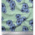 thumbnail image 1 of Soimoi Rayon Fabric Anemone Floral Print Fabric by the Yard 56 Inch Wide, 1 of 4