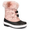 thumbnail image 1 of Trespass Unisex Kids Snowboot With Insulated Lining And Faux Fur Trim Eiry, 1 of 7