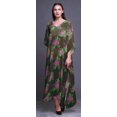 thumbnail image 2 of Bimba Kaftan de Plage Floral, Paréo de Bikini, Robe Maxi pour Femmes, Long Caftan-S-L, 2 of 5