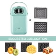thumbnail image 2 of Mistaha Waffle Plates 14*14cm Black Style D for Waffle Maker type3003, 2 of 8