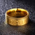 thumbnail image 4 of DPTALR Lettre Bijoux en Acier Titane pour Hommes 1 Pce, 4 of 8