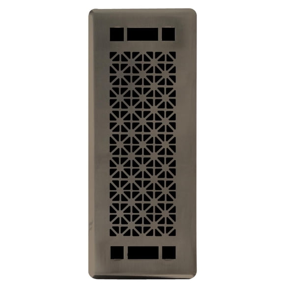 Grille de Ventilation en nickel antique Sunburst 3po x 10po de Floor Choice