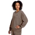 thumbnail image 3 of Reebok Women's Weekender Oversized Crewneck Sweatshirt, 3 of 4