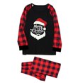 thumbnail image 2 of Pyjamas de Noël Assortis pour la Famille Pyjamas de Noël pour Hommes Blouse Imprimée Hauts+pantalons Ensemble de Pyjamas Assortis pour la Famille Pyjamas de Noël en Liquidation, 2 of 9