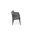 thumbnail image 4 of Fauteuil d'Accueil Lenox en Acier à 4 Places / Acier Charbon / Gris Pâle, 4 of 5