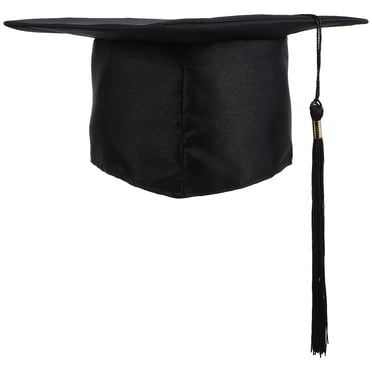 CIMAXIC Adult Bachelor Graduation Caps with Tassels for Graduation Ceremony Party,9.06"X9.06"X0.59"