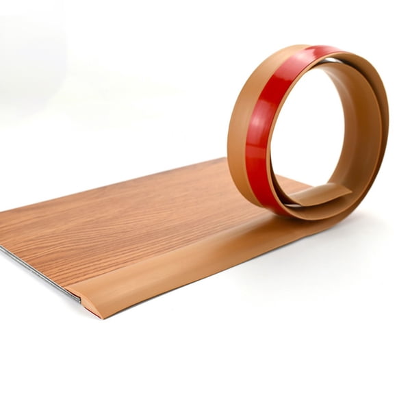Bgsha Floor Transition Strip Self Adhesive Flat Laminate Floor Cover Strip 2M