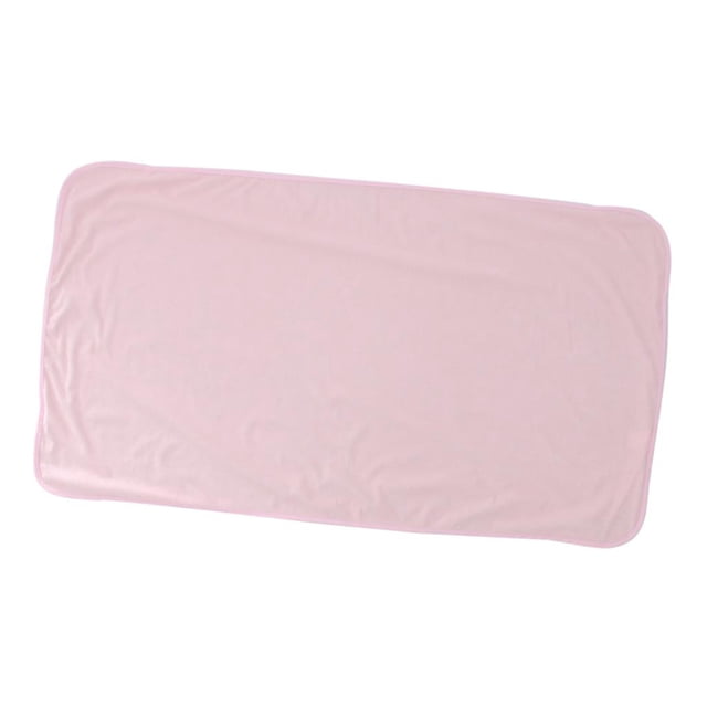 lionlar Elders Bedridden Disabled Waterproof Sheet Pee Urinary Incontinence Mattress in pink. A washable underpad made of cotton terry towel cloth, measuring approximately 70 x 120 cm (27.55 x 47.24 inches). Designed for adults, elderly, children, disabled, and bedridden individuals, it provides waterproof protection against fluids, urine, perspiration, allergens, dust mites, and bacteria while ensuring comfort and dryness.