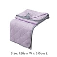 thumbnail image 3 of Meitianfacai Double Bedding Quilt - Blue And Purple Double Bedding Quilt Suitable For All Seasons Soft Cover Quilt 60 Inches By 79 Inches, 3 of 8