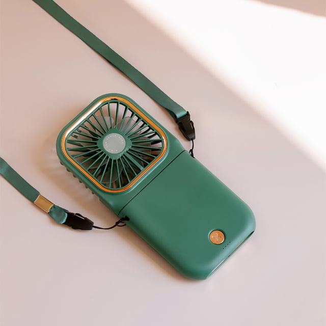 Yhmxh Fan-Desk Fan Portable Fan Box Fan Mini Fan Machine Multi-purpose Folding Mini USB Charging Small Fan Third Gear Fan Student Portable Hanging Fan Folding Desktop Fan desktop fan
