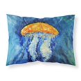 thumbnail image 1 of Carolines Treasures MW1223PILLOWCASE Calm Water Jellyfish Fabric Standard Pillowcase, 1 of 2