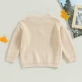 thumbnail image 4 of Fortune Chandail Fleuri pour Bébé Fille à Manches Longues en Tricot, Chandail pour Nourrisson, Automne Hiver, Hauts Chauds, 4 of 8