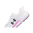 thumbnail image 2 of Under Armour Chaussure de Course pour Femmes Charged Assert 10, (102) Blanc/rose Rebel/noir, 10,5, 2 of 5