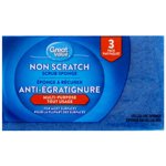 Great Value Non Scratch Scrub Sponge, 3-Count