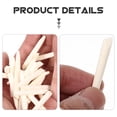 thumbnail image 4 of icolorfuled Yellow Paint Pen Nibs for Replacement Marker Points Portable Fiber Tips 50 Pcs, 4 of 7