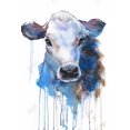 thumbnail image 3 of Watercolor jersey cow - 24"x36" canvas - Print on demand, 3 of 5