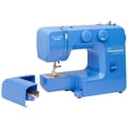 thumbnail image 1 of Janome Blue Couture Easy-to-Use Sewing Machine with Interior Metal Frame, Bobbin Diagram, Tutorial Videos, Made with Beginners in Mind!, 1 of 4