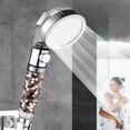 thumbnail image 3 of High Pressure Showerhead Inoic Stones handheld showerhead Home Handheld Shower Head Negative Ion Shower Spray Filter Stones, 3 of 7