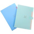 thumbnail image 4 of 2Pcs Bright Color Filling Folder Office Document Organizer Accordion File Folder, 4 of 8