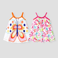 thumbnail image 2 of PatPat Baby Girl Sweet Animal Print Cami Dress, 2 of 5