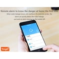 thumbnail image 4 of EGNMCR 1/2pack Tuya WIFI Water Leak Sensor Alarm Flod Leakage Detector Overflow Alert Smart switch, 4 of 8