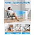 thumbnail image 3 of Midea 8,500 BTU (5,000 BTU SACC) Portable Air Conditioner with Wi-Fi, Dehumidifier & Fan, Cools up to 150 Sq. Ft., Window Kit Included, 3 of 6
