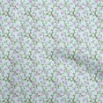 thumbnail image 1 of oneOone Rayon Light Mint Green Fabric Floral Craft Projects Decor Fabric Printed By The Yard 56 Inch Wide, 1 of 4