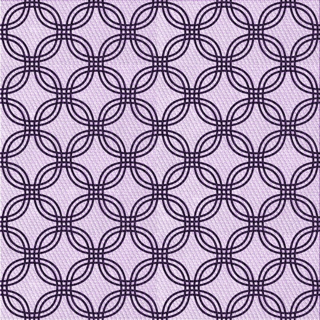 Ahgly Company Tapis d'Intérieur Lavable en Machine Carré Transitionnel Rebecca Violet, 6 Pieds Carré