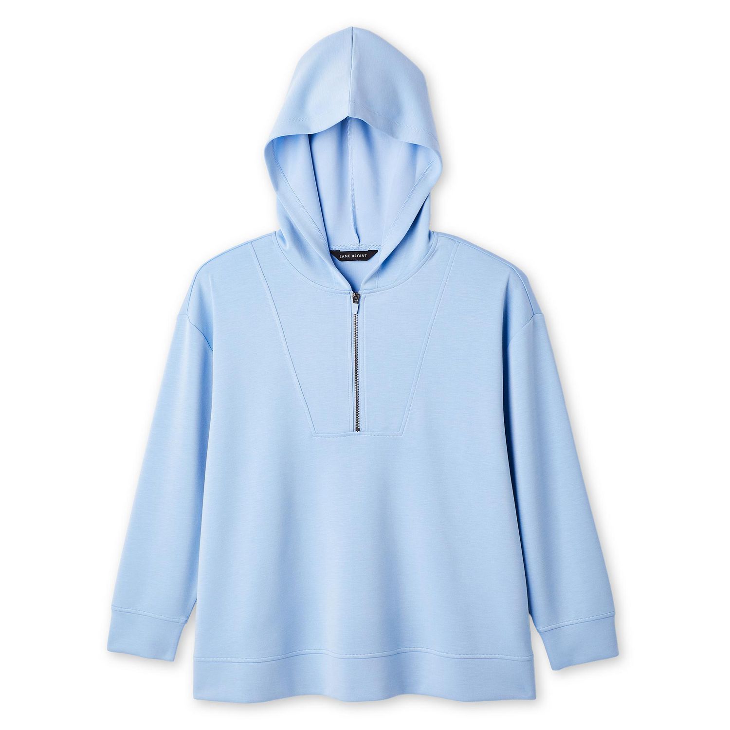 Lane Bryant Women's Plus Quarter Zip Hoodie