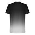 thumbnail image 5 of Qertyioot Hommes d'Économies de Mode Imprimer Manches Courtes Col Rond T-shirt Mode Décontracté Manches Courtes, 5 of 5
