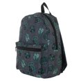 thumbnail image 1 of Harry Potter Licensed Slytherin Backpack House Magic Spells AOP School Book Bag, 1 of 5