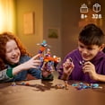 thumbnail image 4 of LEGO DREAMZzz Izzie’s Dream Animals Toy Set with Minifigures Included, 3 Animal Building Options, 71481, 4 of 6