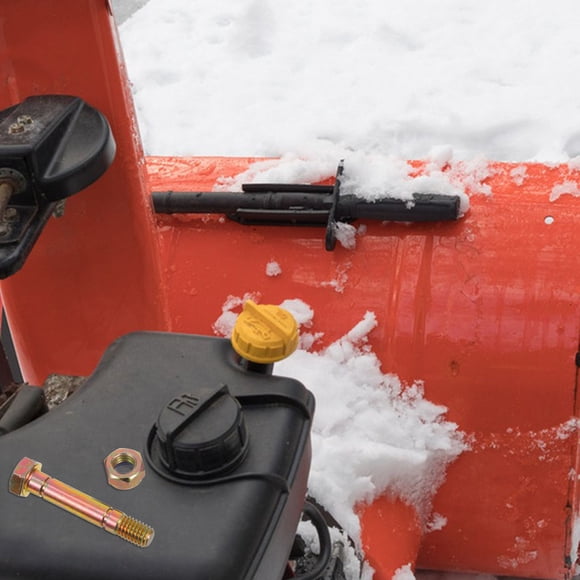 WRITWAA Pièces de Déneigement pour Souffleuse à Neige Pièces de Rechange Acier Doré 1 Paquet