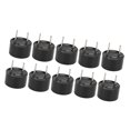 thumbnail image 1 of Active Buzzer, 10Pcs Alarm Buzzer, 9x6MM 9x5.5MM Electronic Toy Car Electronic Equipment for Copier Computer, 1 of 8
