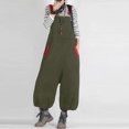 thumbnail image 2 of Pompotops Combinaison Décontractée pour Femmes, Mode, Dos Nu, Ample, Pantalon Long, Camisole, Justaucorps, 2 of 8